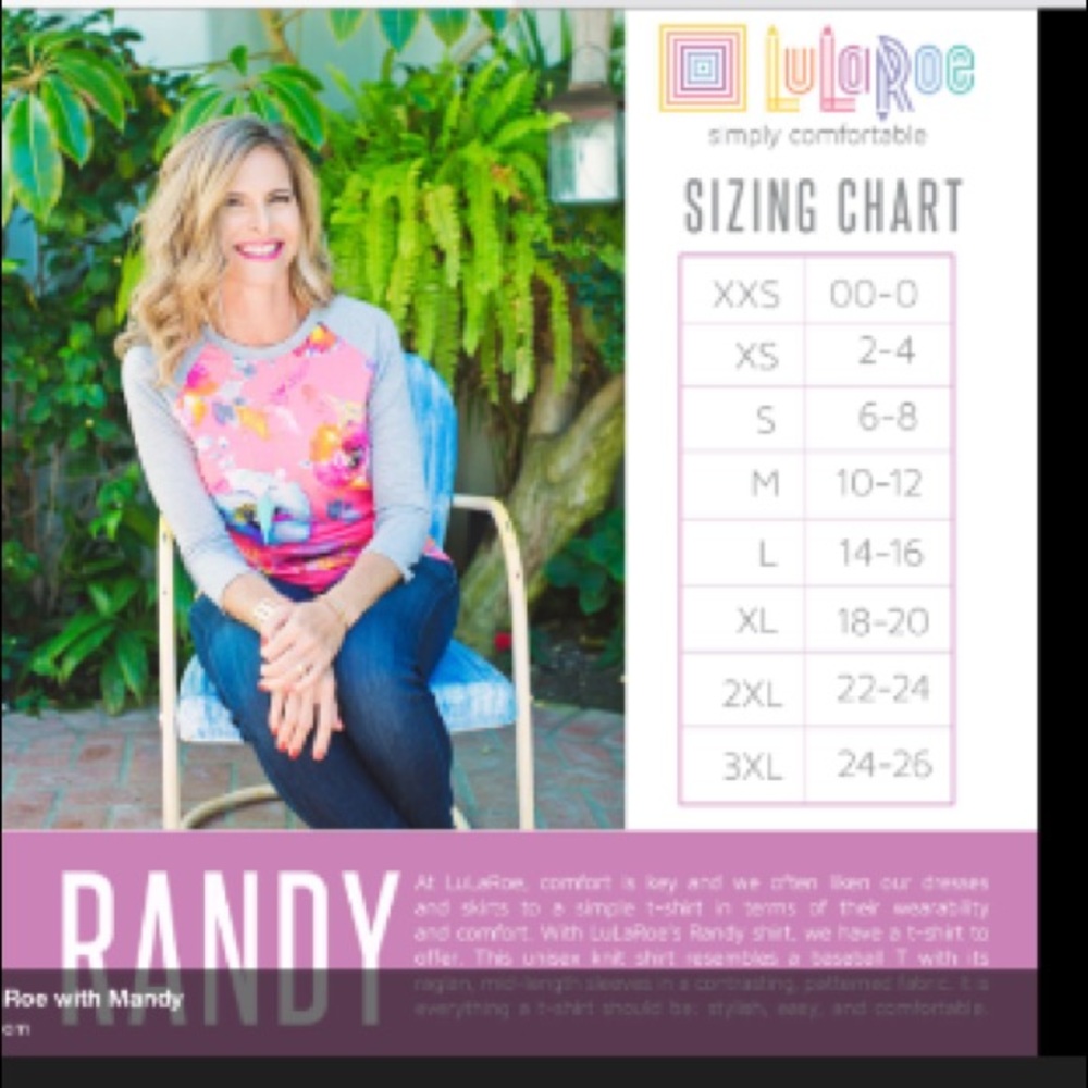 3X CLASSY CASUAL TEE by RANDY - Picture 4 of 7